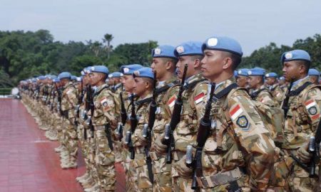 Panglima TNI Bangga Kontingen Garuda Berhasil Mengemban tugas Pemelihara Perdamaian
