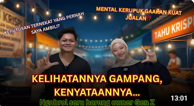 
 Rahasia Konsistensi Gen Z Merintis Usaha Lewat Brand Tahu Bro