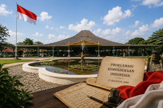 
 Dukungan Surakarta & Mangkunegaran pada Proklamasi 1945