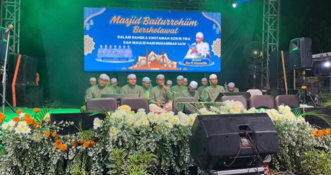 
 Sinergi KKN Posko 31 UIN Walisongo dan Warga Desa Sraten Memperingati Maulid Nabi Muhammad SAW
